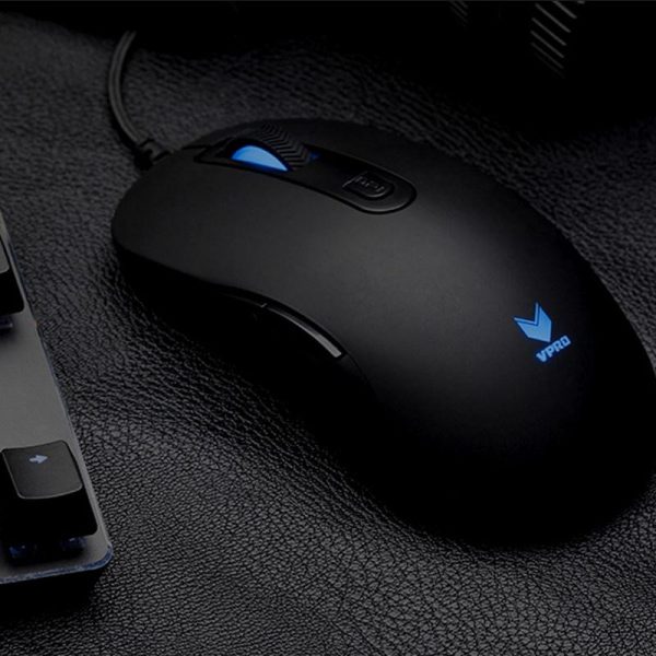 Rapoo V22 RGB Wired Ergonomic Gaming Mouse - 3000 DPI – Bild 3