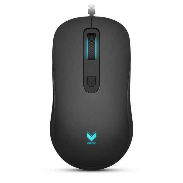 Rapoo V22 RGB Wired Ergonomic Gaming Mouse - 3000 DPI