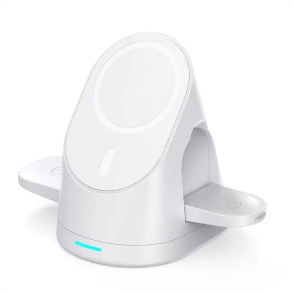 Magnetic Vertical 3-in-1 Wireless Charging Stand for Apple iPhone, AirPods, and Apple Watch – Bild 7