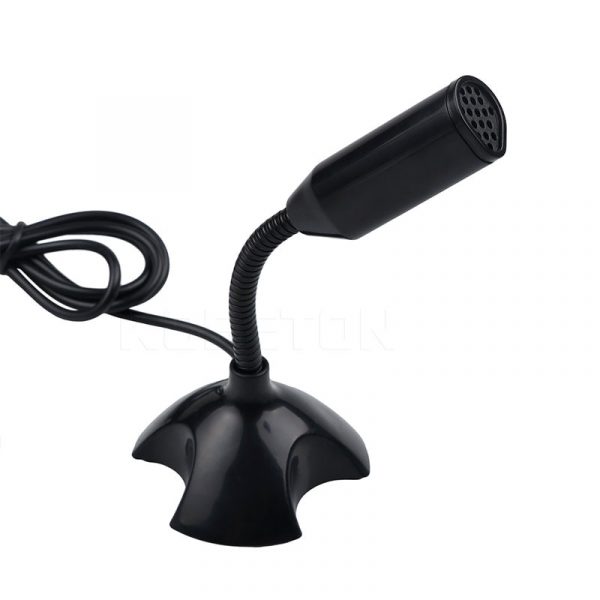 Kebidu Adjustable USB Laptop Microphone Stand with Holder for Desktop PC Studio Recording – Bild 3