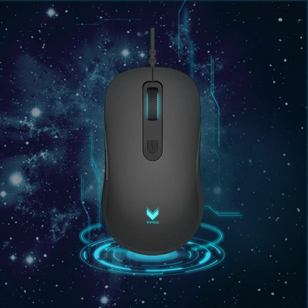 Rapoo V22 RGB Wired Ergonomic Gaming Mouse - 3000 DPI – Bild 4