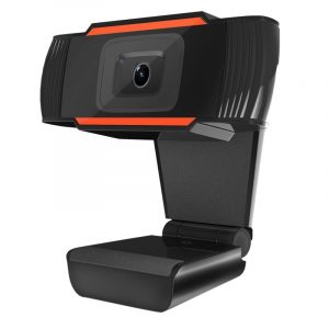 HD USB Webcam 480P with Built-in Microphone for PC, Laptop Video Recording and Skype Calls