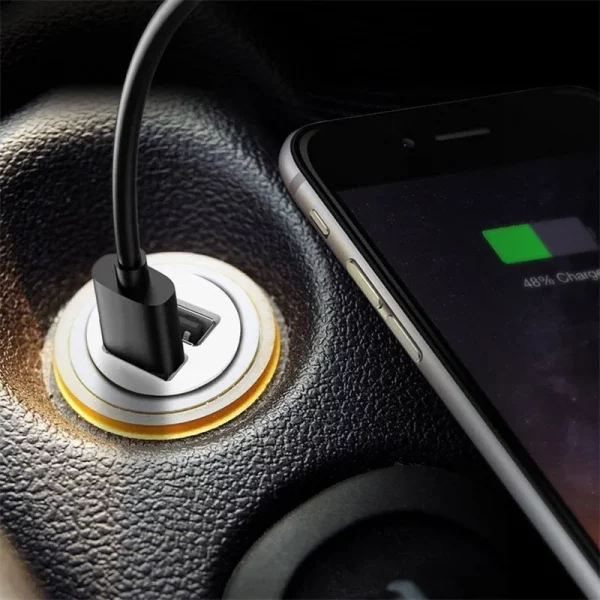 Car Truck Dual 2 Port USB Mini Charger Adapter 12V Power – Bild 3