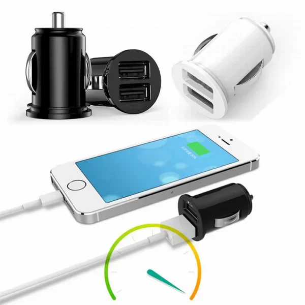 Car Truck Dual 2 Port USB Mini Charger Adapter 12V Power – Bild 6