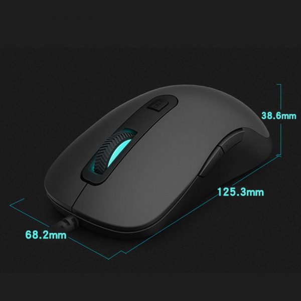Rapoo V22 RGB Wired Ergonomic Gaming Mouse - 3000 DPI – Bild 5