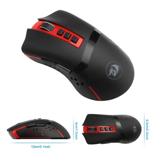 Redragon M692 Blade Wireless 9-Button Programmable Gaming Mouse with 4800 DPI Optical Sensor – Bild 4