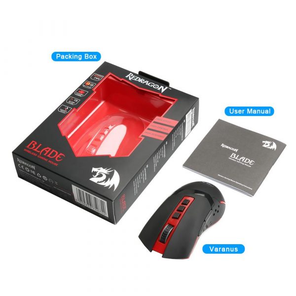 Redragon M692 Blade Wireless 9-Button Programmable Gaming Mouse with 4800 DPI Optical Sensor – Bild 2
